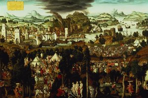 O Julgamento de Paris e a Guerra de Tróia, 1540 (para detalhes ver 95096)